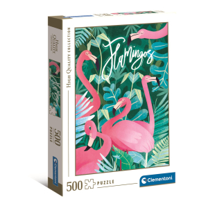 FANTASTIC ANIMALS - Flamingos - 500 pieces - High Quality Collection Puzzle