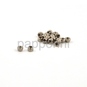 Stainless steel locknuts M2 for 4mm wrench