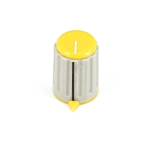 Yellow potentiometer knob 6m shaft