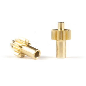 Inline brass pinion No Friction Ø 5.5mm 10z for NSR Formula 22 EVO3