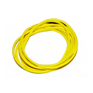 Yellow silicon motor cable - 1meter