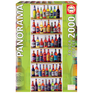 World Beers - 2000 pieces - Panorama Series Puzzle