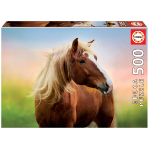 Horse at Sunrise - 500 pieces - Genuine Puzzle