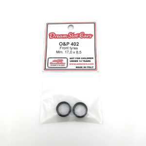 Dream Slot Cars Front Tyres 17 x 8.5mm