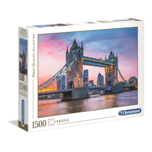 Tower Bridge Sunset - 1500 pieces - High Quality Collection Puzzle