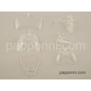 Dallara transparent plastic parts